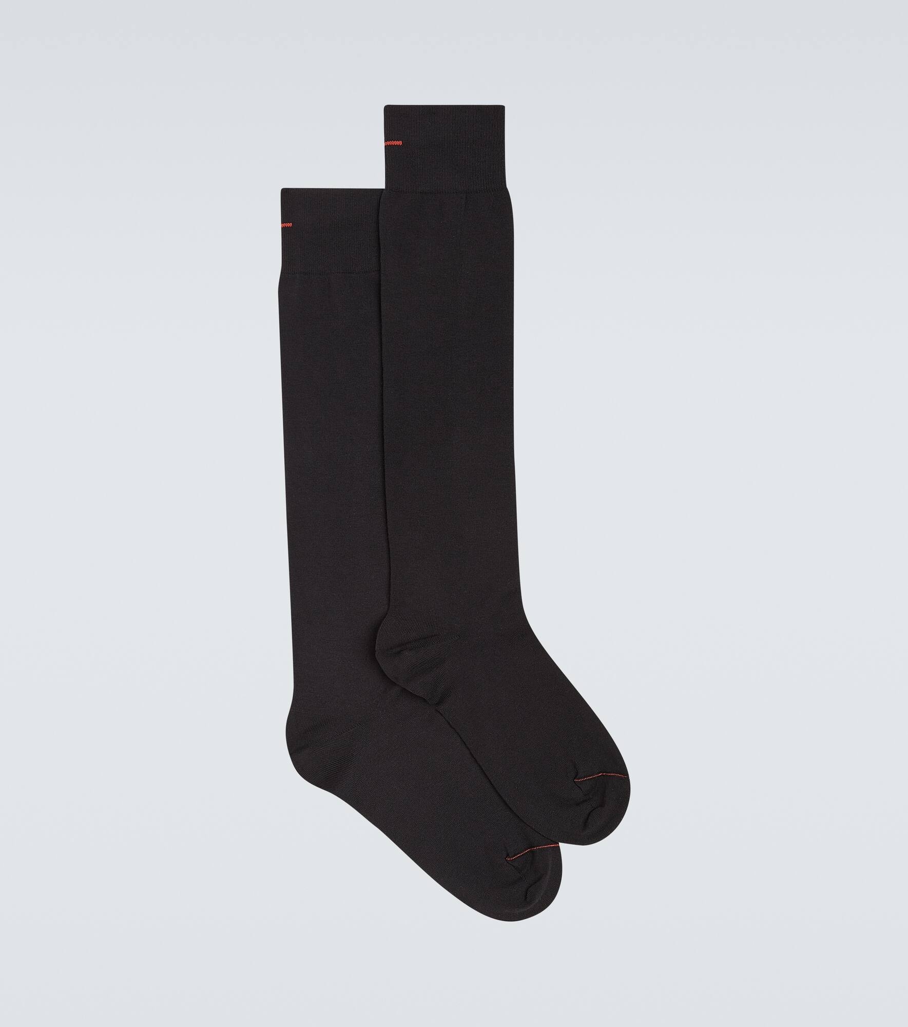 Everyday cotton and silk socks - 1