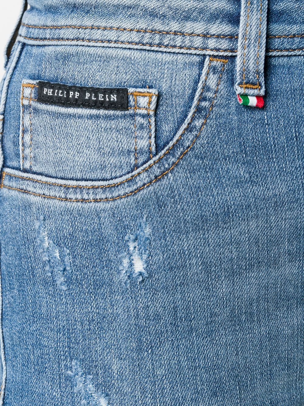 high-waisted skinny jeans - 5