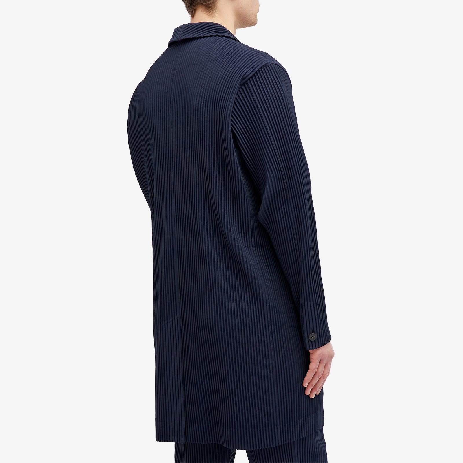 Homme Plissé Issey Miyake Pleated Single Breasted Jacket - 3