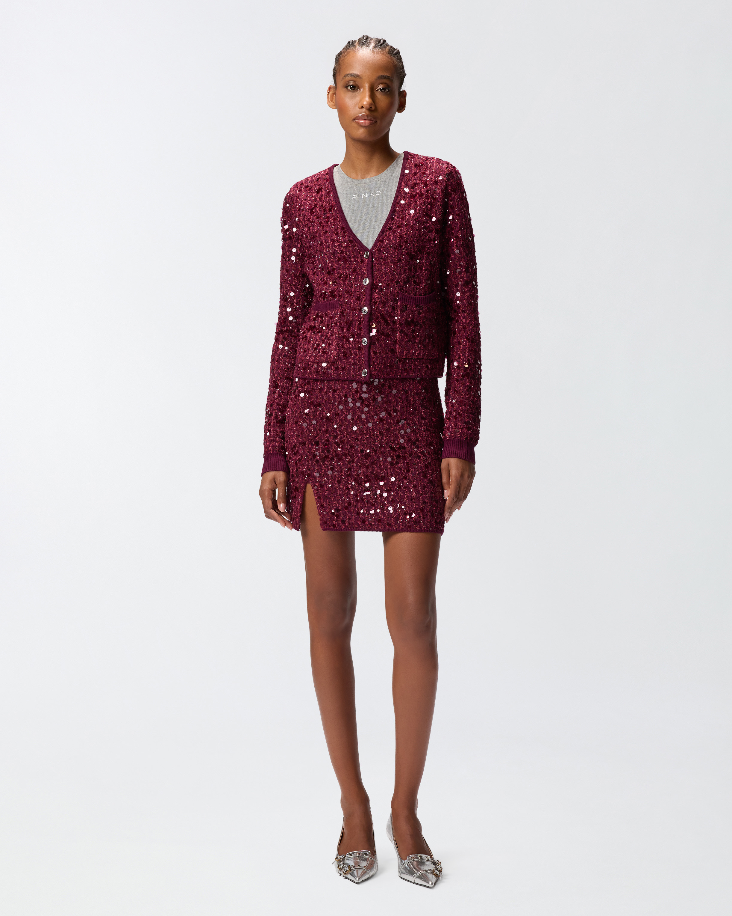 SEQUINED CARDIGAN - 3