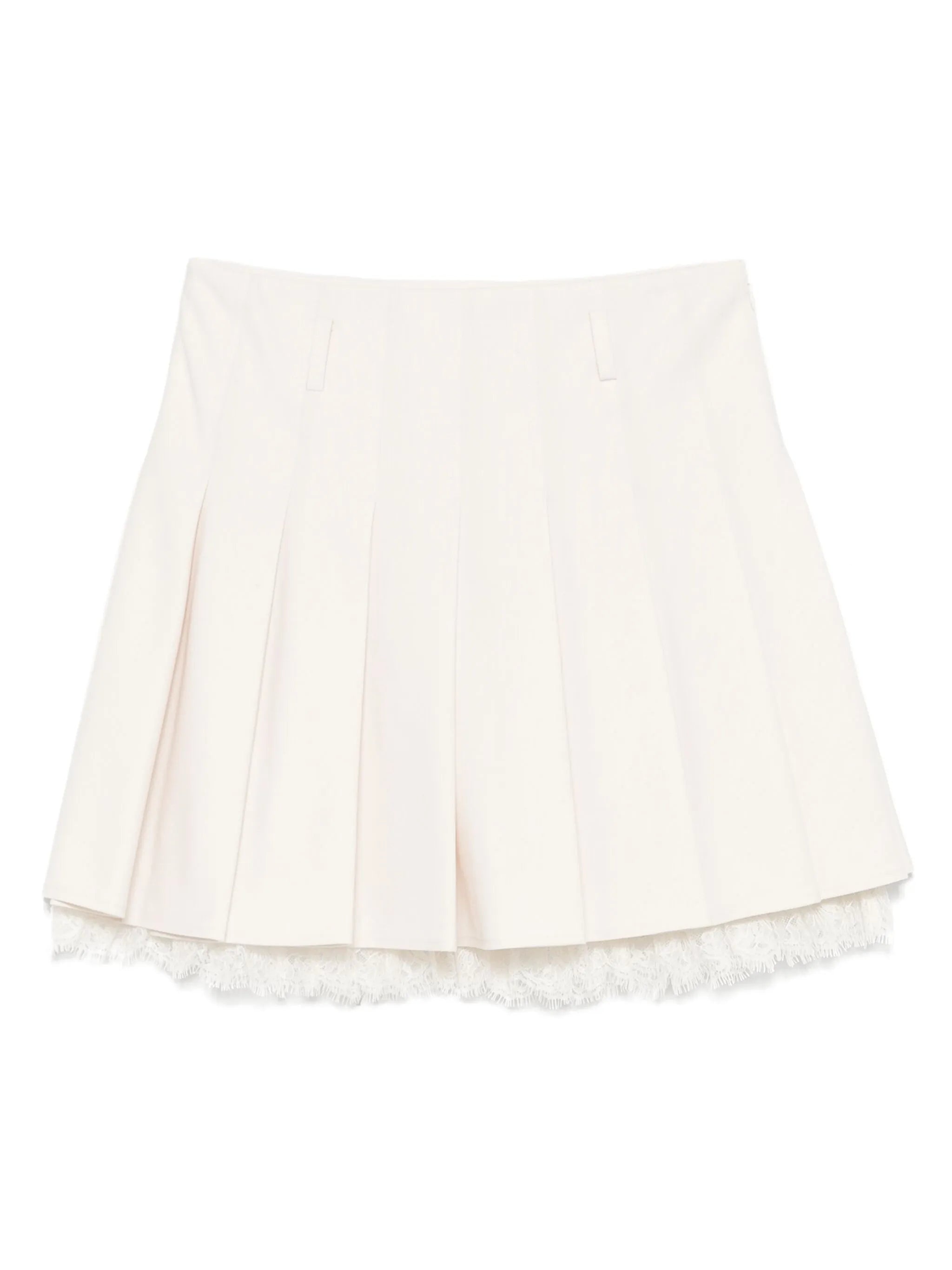Self Portrait Lace-detailing Mini Skirt - 1