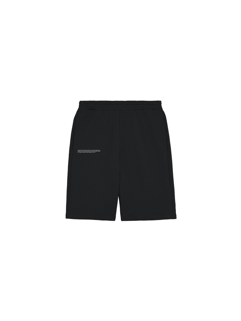 Womens 365 Midweight Long Shorts - Black - 1