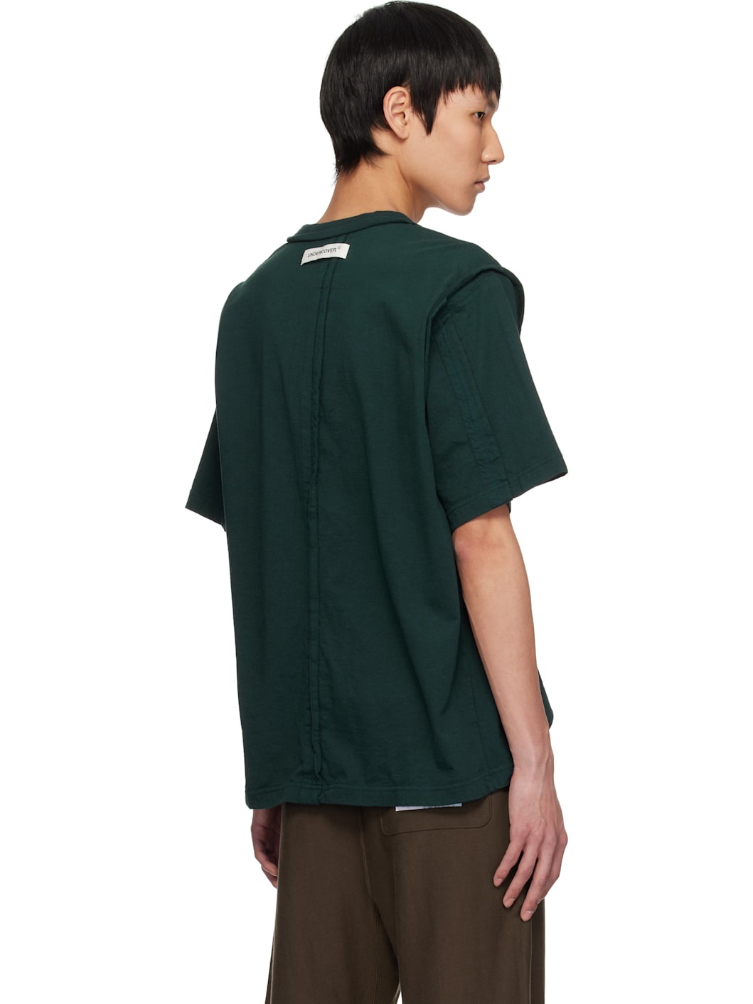 Green UP1E4808 T-shirt - 3
