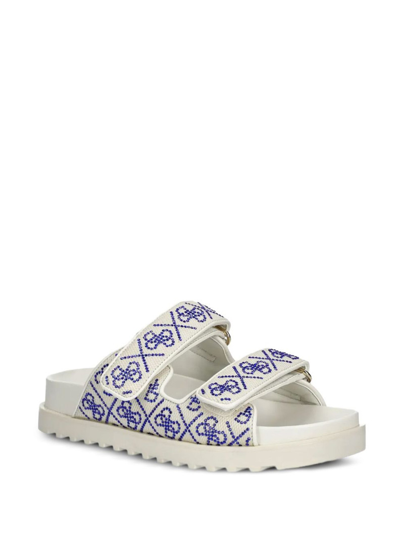 GUESS USA Fadeliza double-strap flat sandals outlook