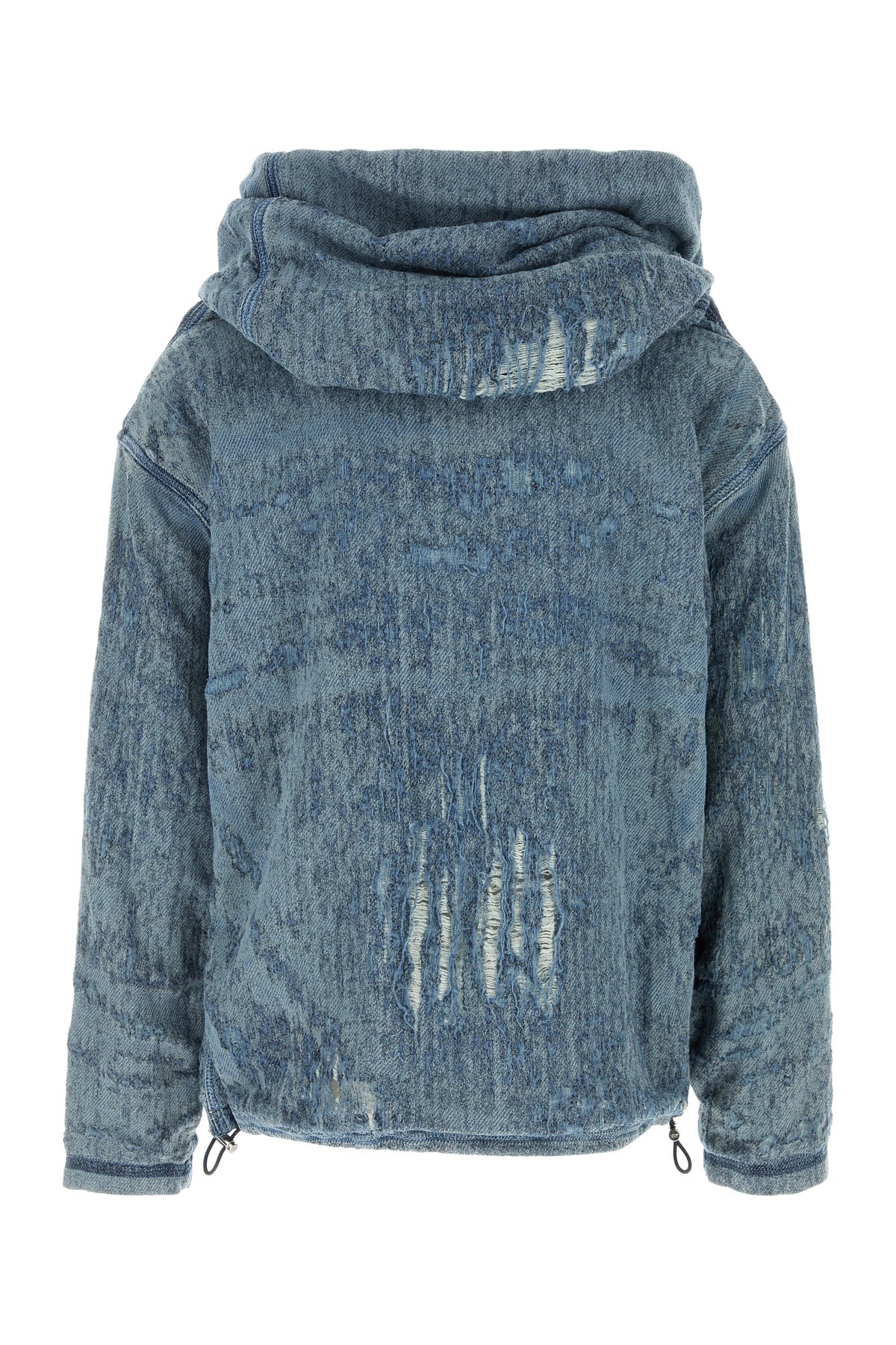 Stretch denim sweatshirt - 2