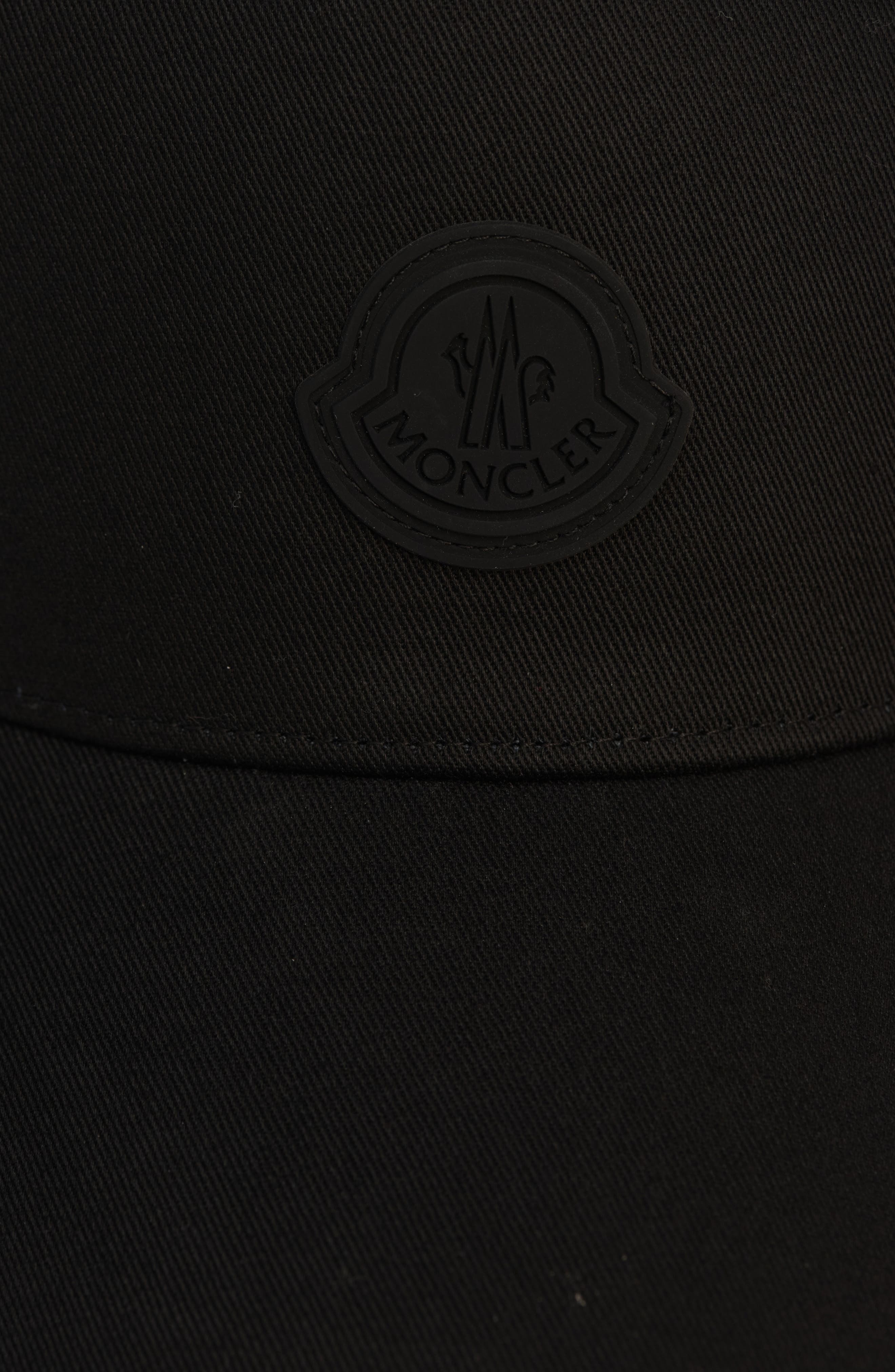 Moncler Logo Cotton Baseball Cap in Black at Nordstrom - 2