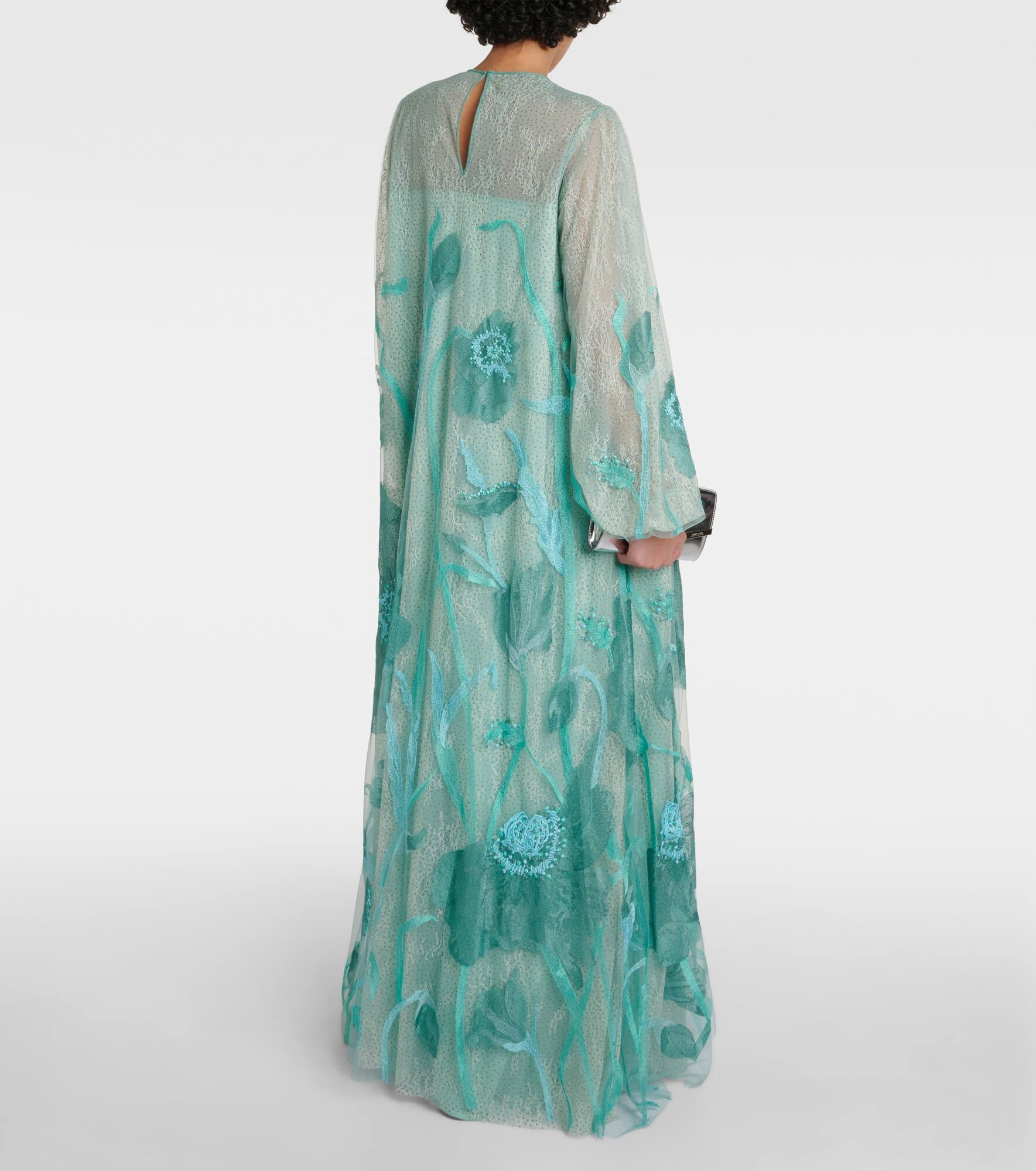Yesenia embroidered tulle gown - 3