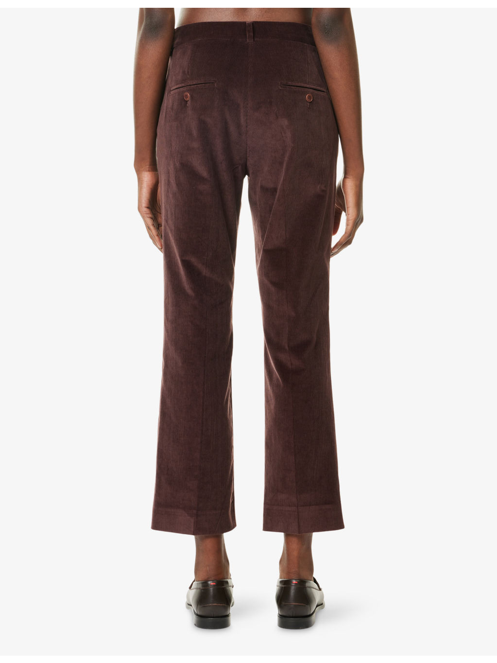 Marruca Straight-Leg Cotton-Corduroy Trousers - 4