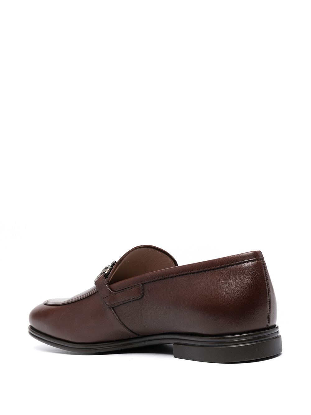 Gancini bit slip-on loafers - 3