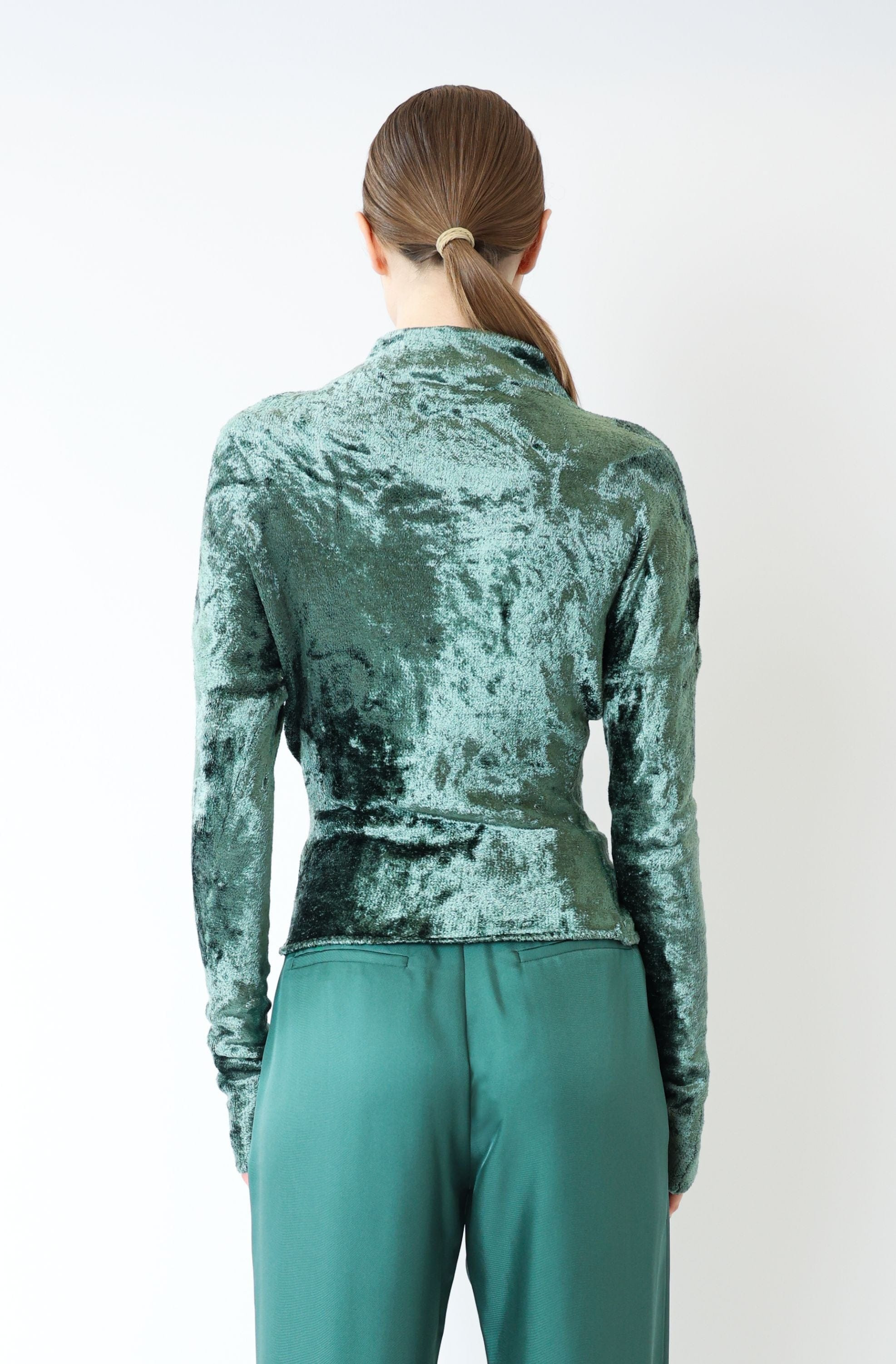 Velvet Dolman Top - 3