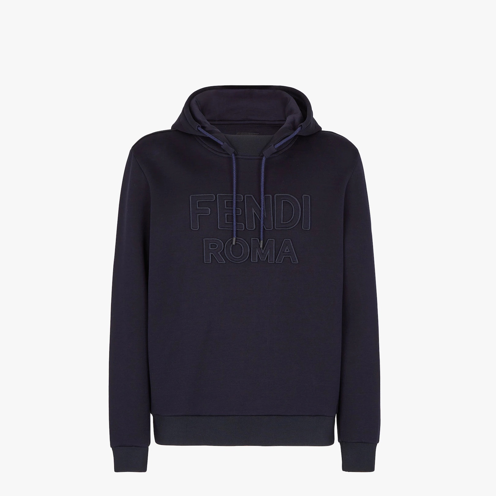 Blue jersey sweatshirt - 1