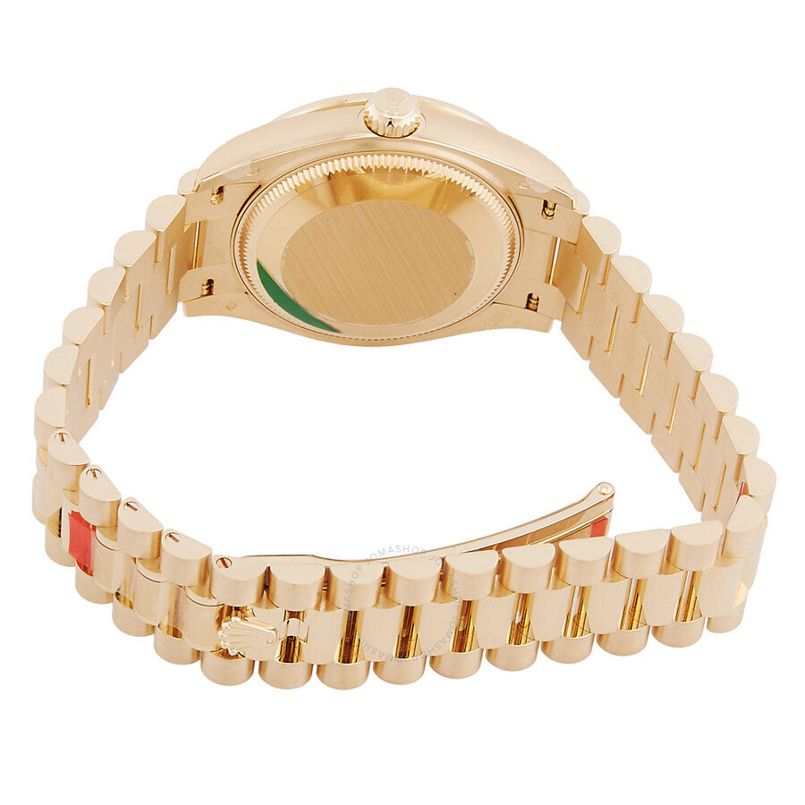 Rolex Datejust 31 Mother of Pearl Diamond Ladies 18kt Yellow Gold President Watch 278288MDP - 3