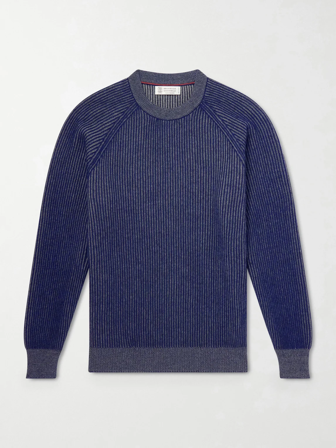 Ribbed Cashmere Sweater - 1