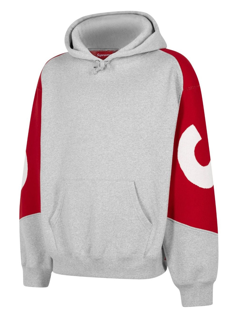 Supreme Big Logo-jacquard hoodie outlook