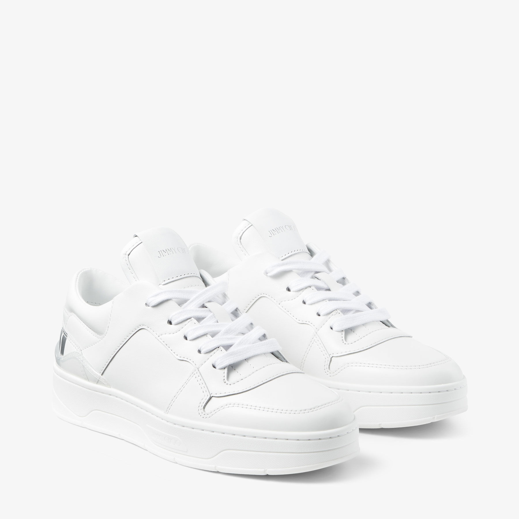 Florent/F
White Leather Trainers - 2