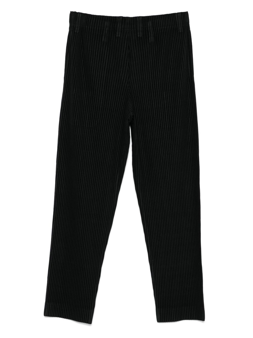 plissé-effect trousers - 2