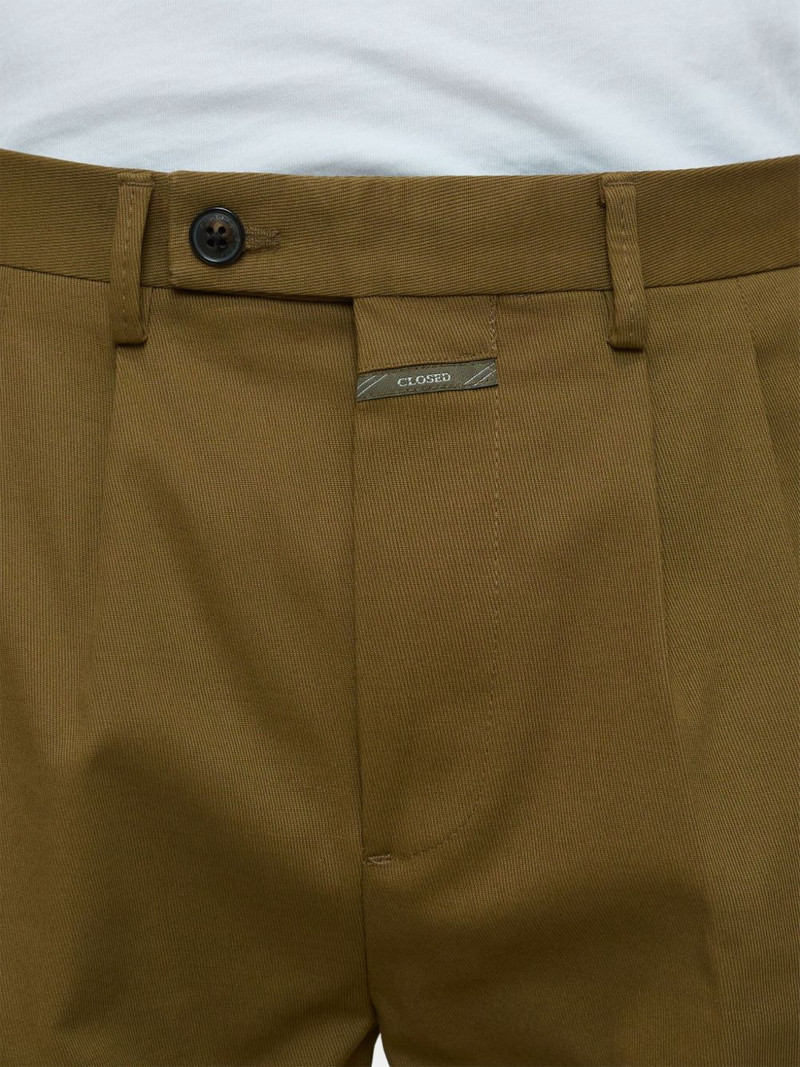 straight-leg cotton chino trousers 3
