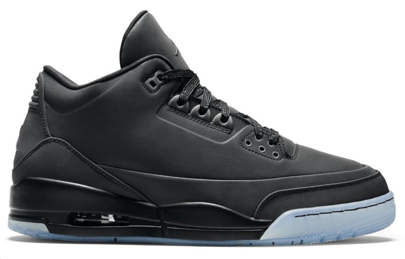 Jordan Air Jordan 3 5Lab3 'Reflective Black' 631603-010 outlook