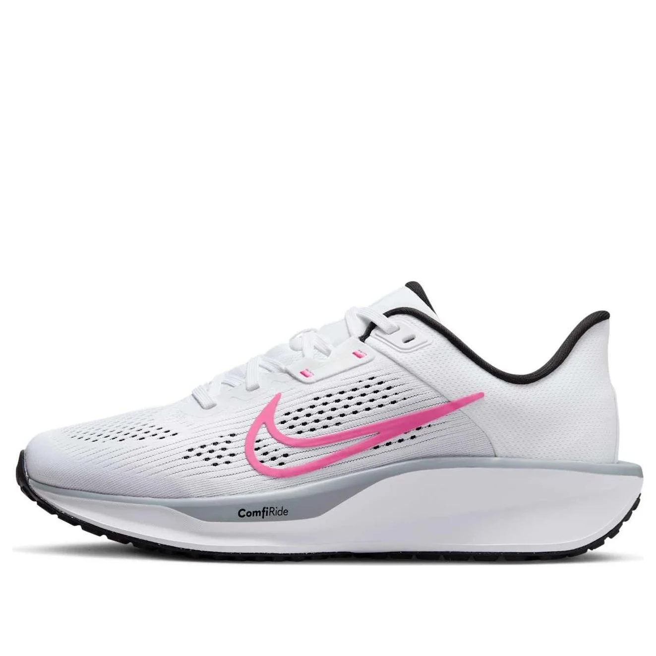 (WMNS) Nike Quest 6 'White Pinksicle Wolf Grey Black' FD6034-102 - 1