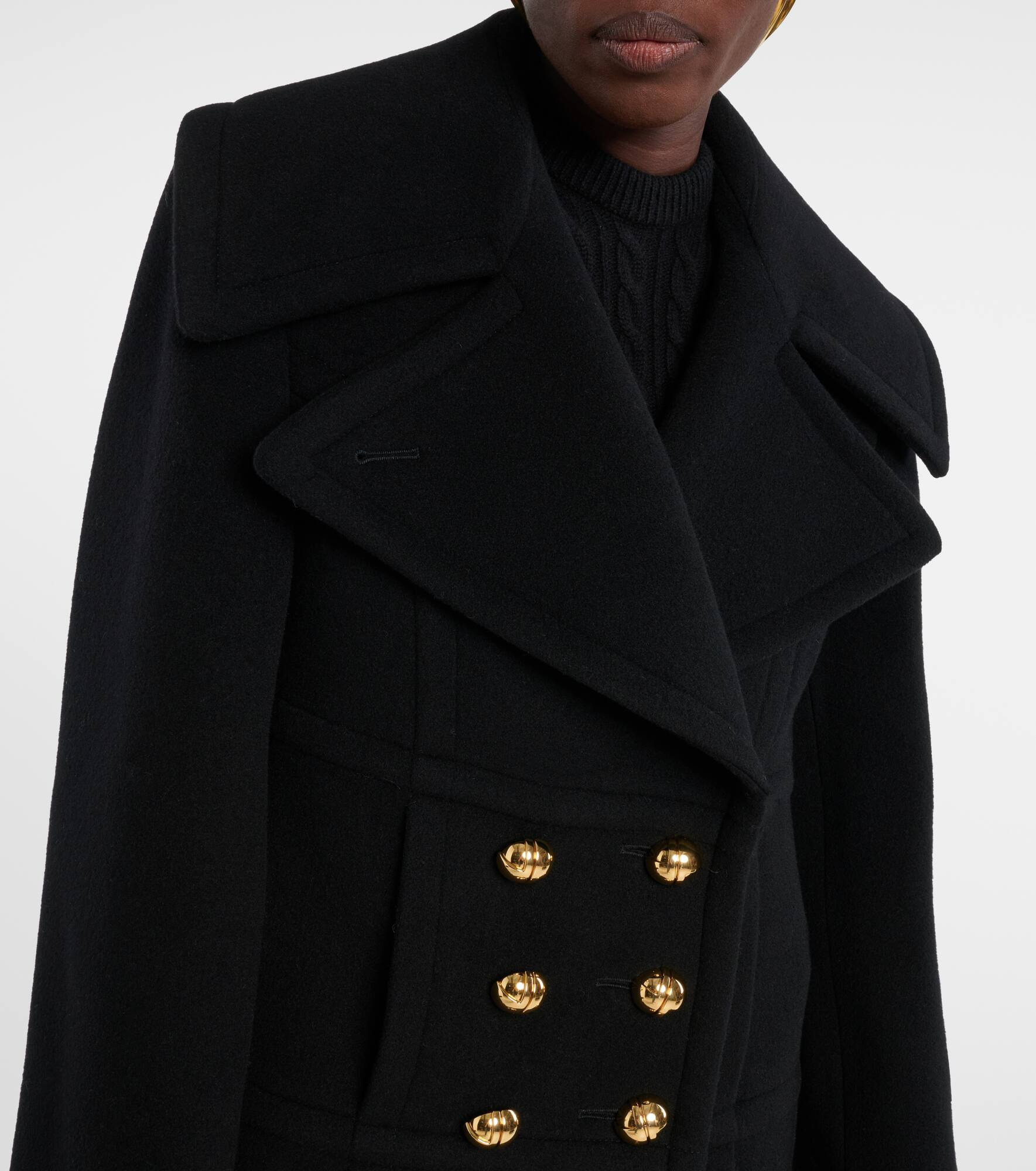 Wool-blend coat - 4