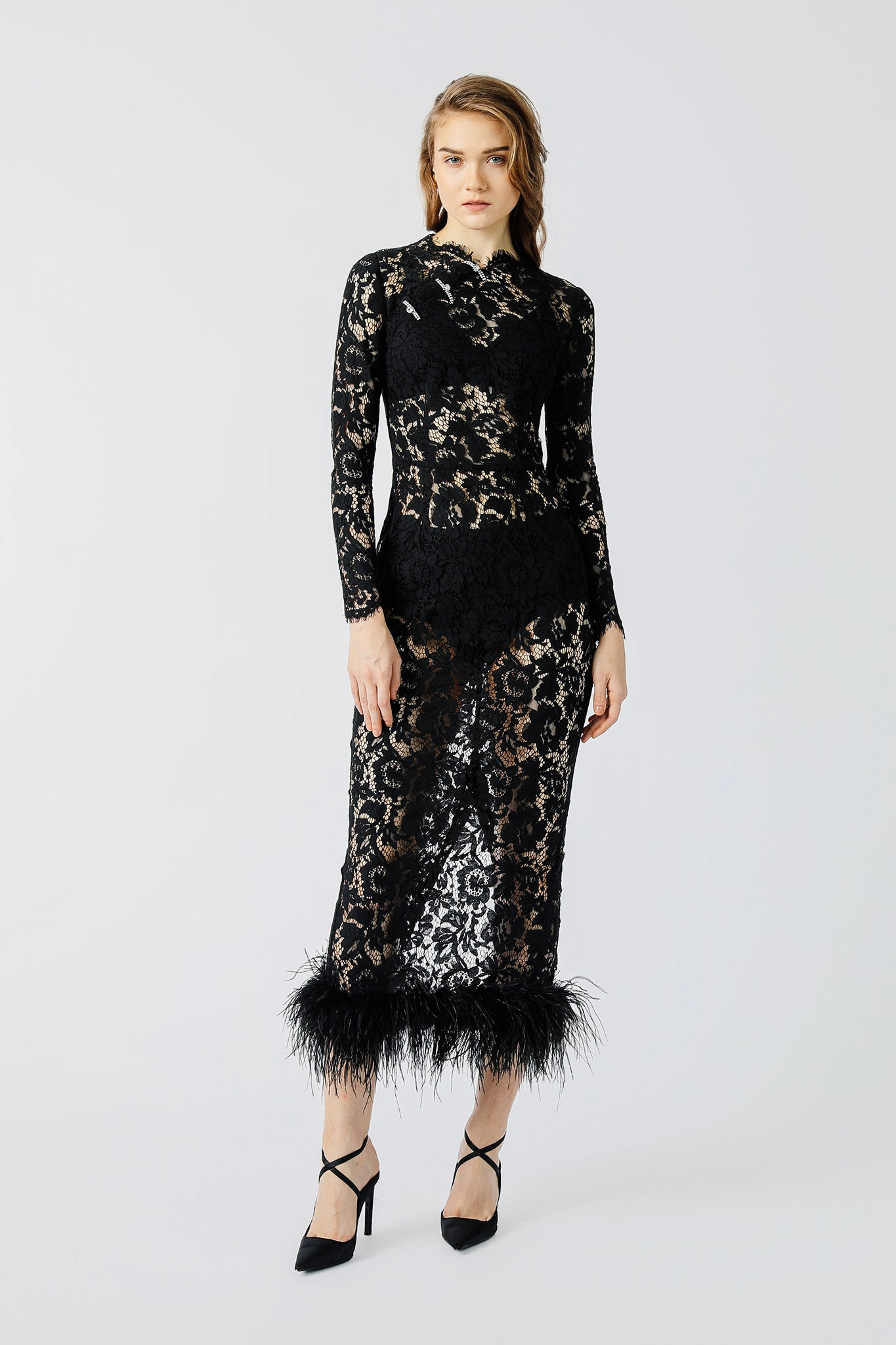 MAXINE LACE DRESS - 5