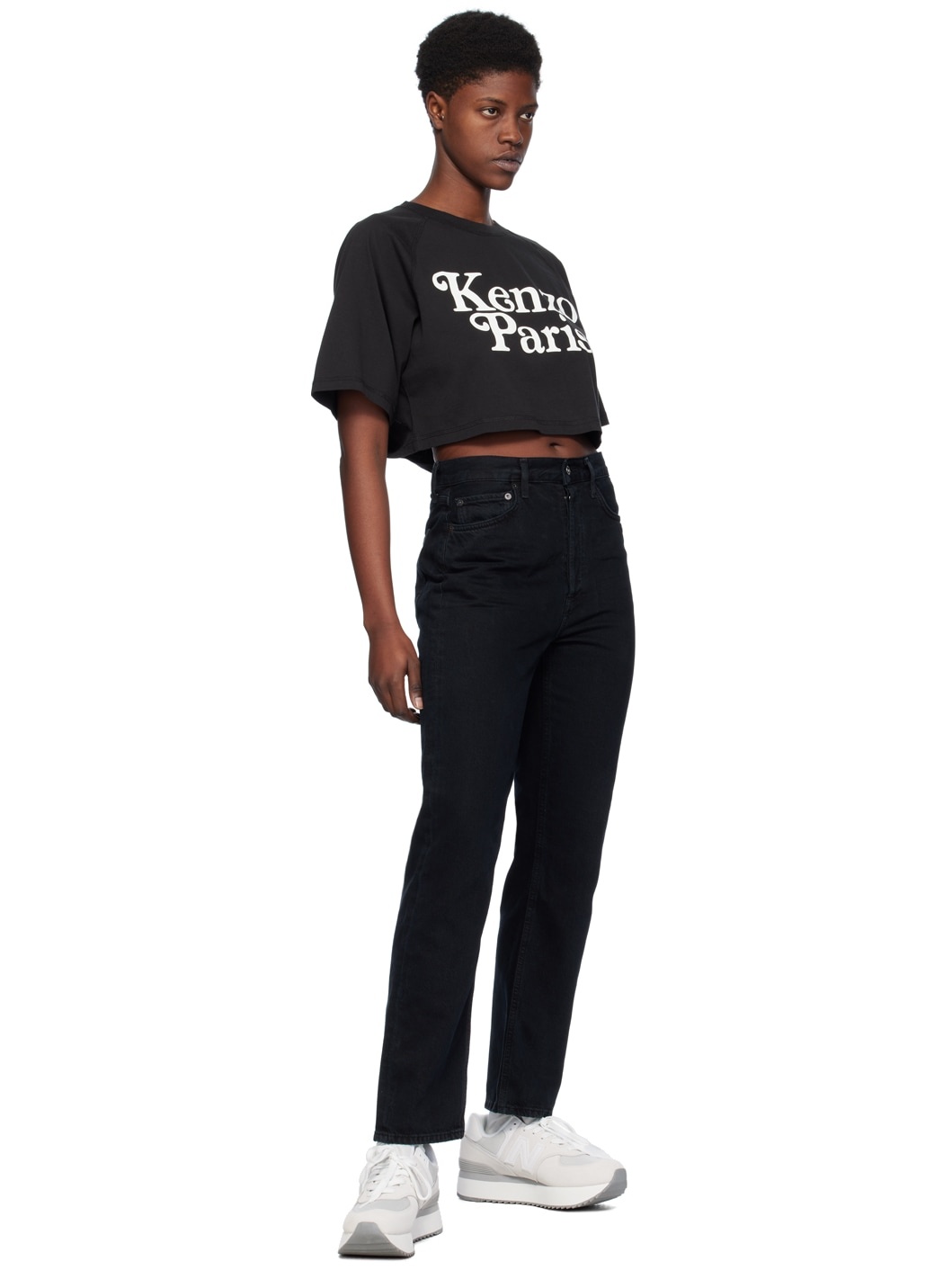 Black Kenzo Paris Verdy Edition T-Shirt - 4