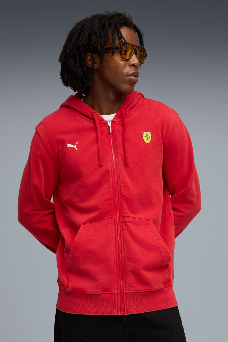 PUMA Ferrari Sportswear Sweat JKT Men outlook