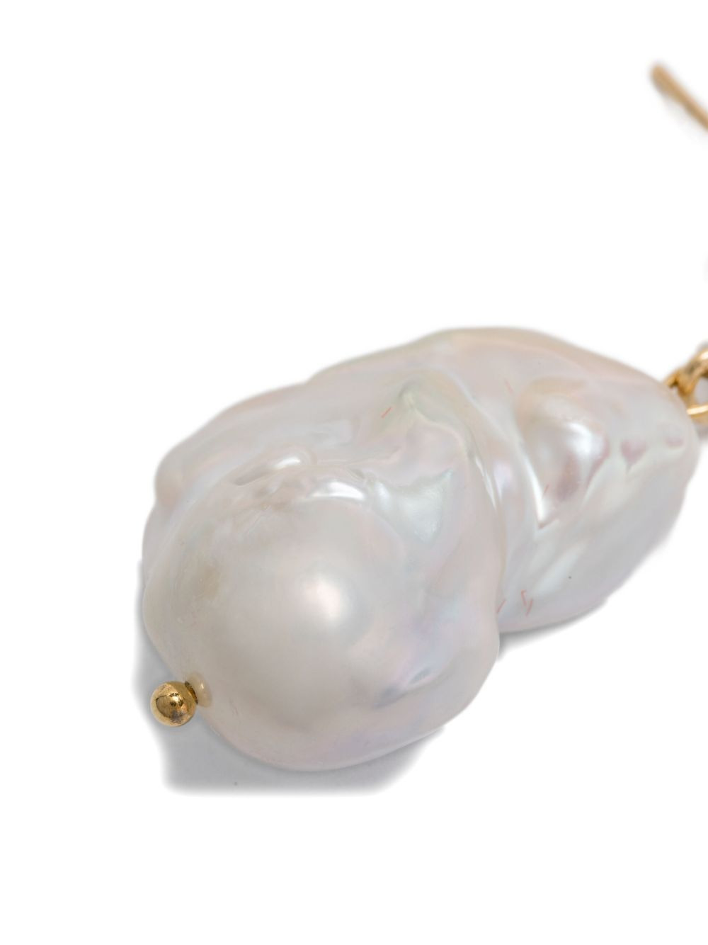 Rose pearl earrings - 3