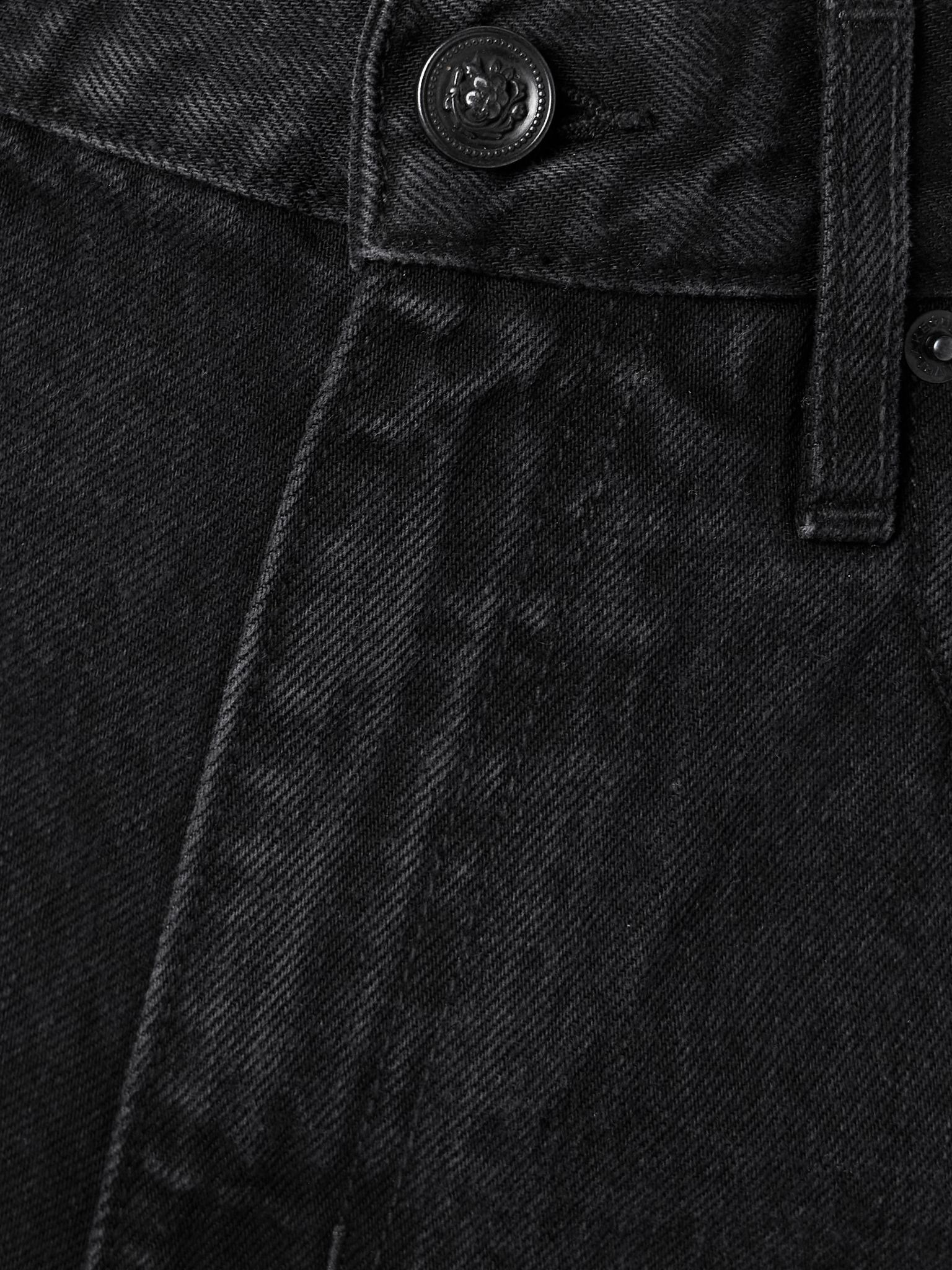 Denim shorts Black - 4