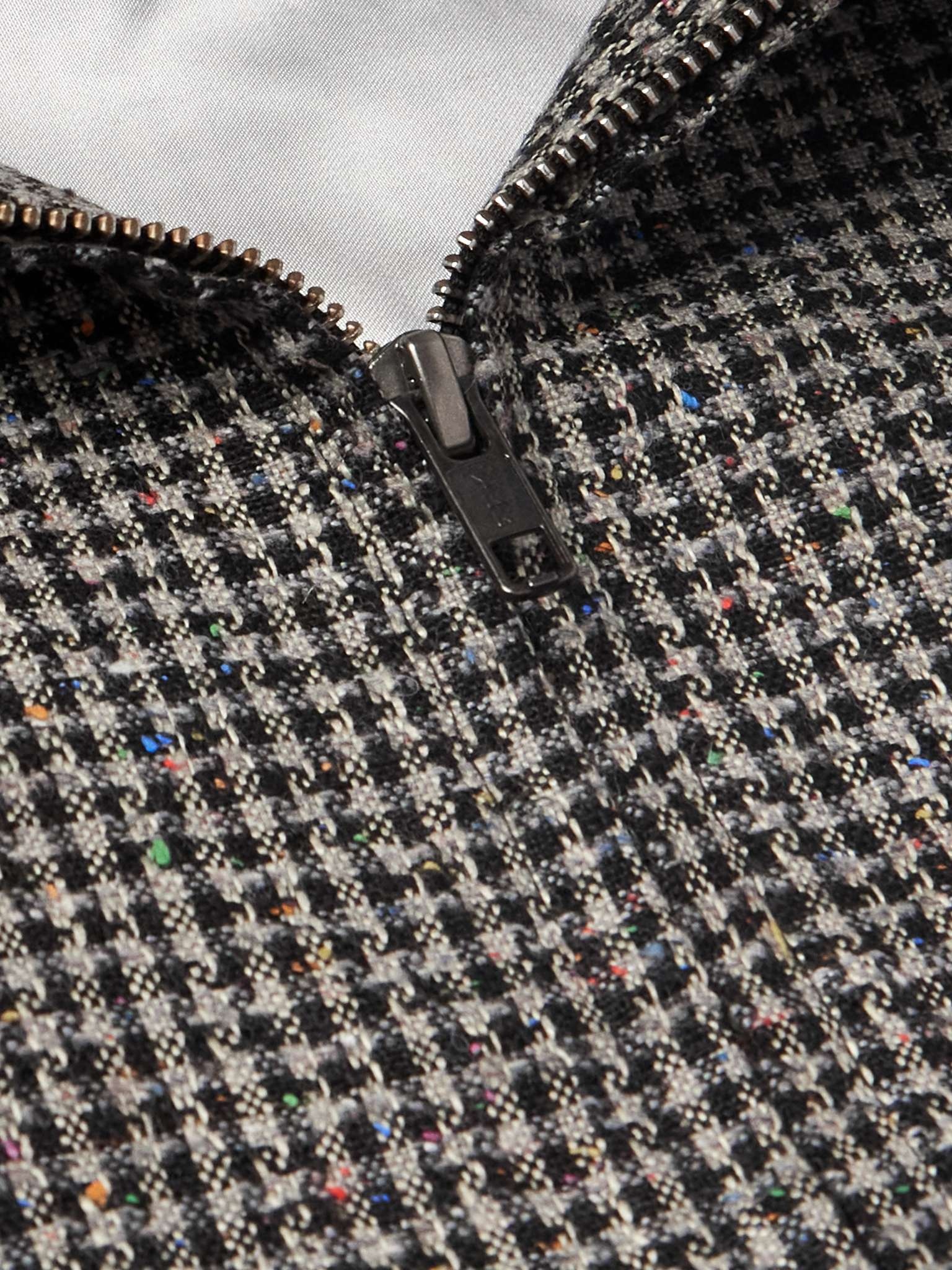 Ricky Houndstooth Linen-Blend Jacket - 5
