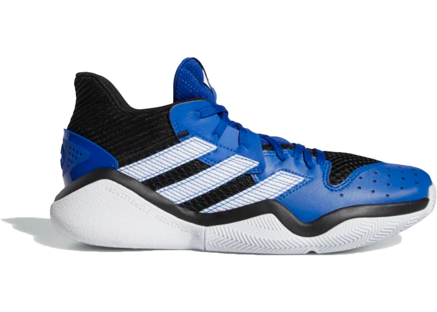 adidas Harden Stepback Core Black Team Royal Blue - 1