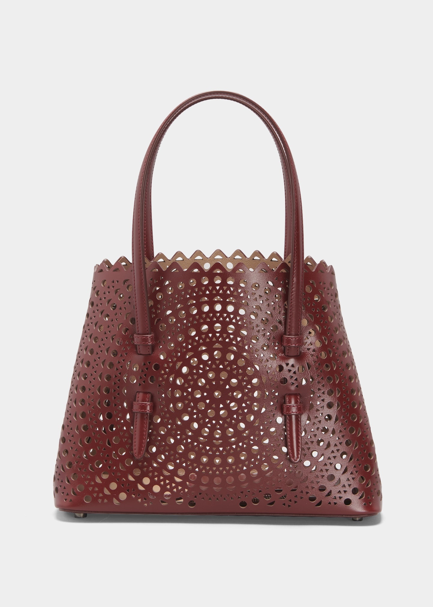 Saks Fifth Avenue Laser Cut Tote Bags for Women