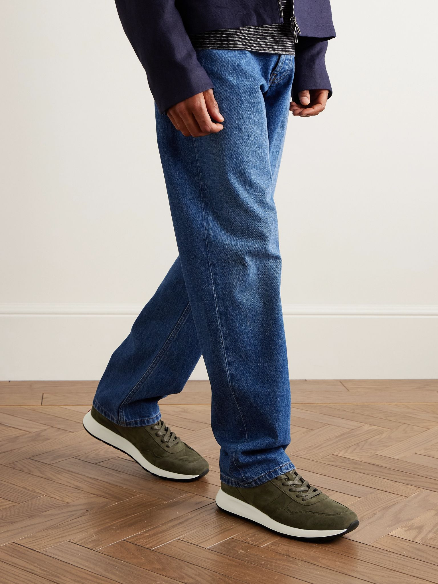 Suede Sneakers Green - 2