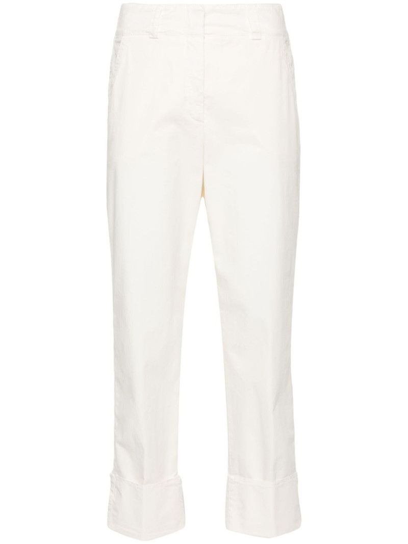 cuffed cropped trousers 1