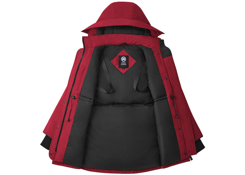 Canada Goose Canada Goose Women's Trillium Parka Heritage Jacket (Classic Fit) Red outlook