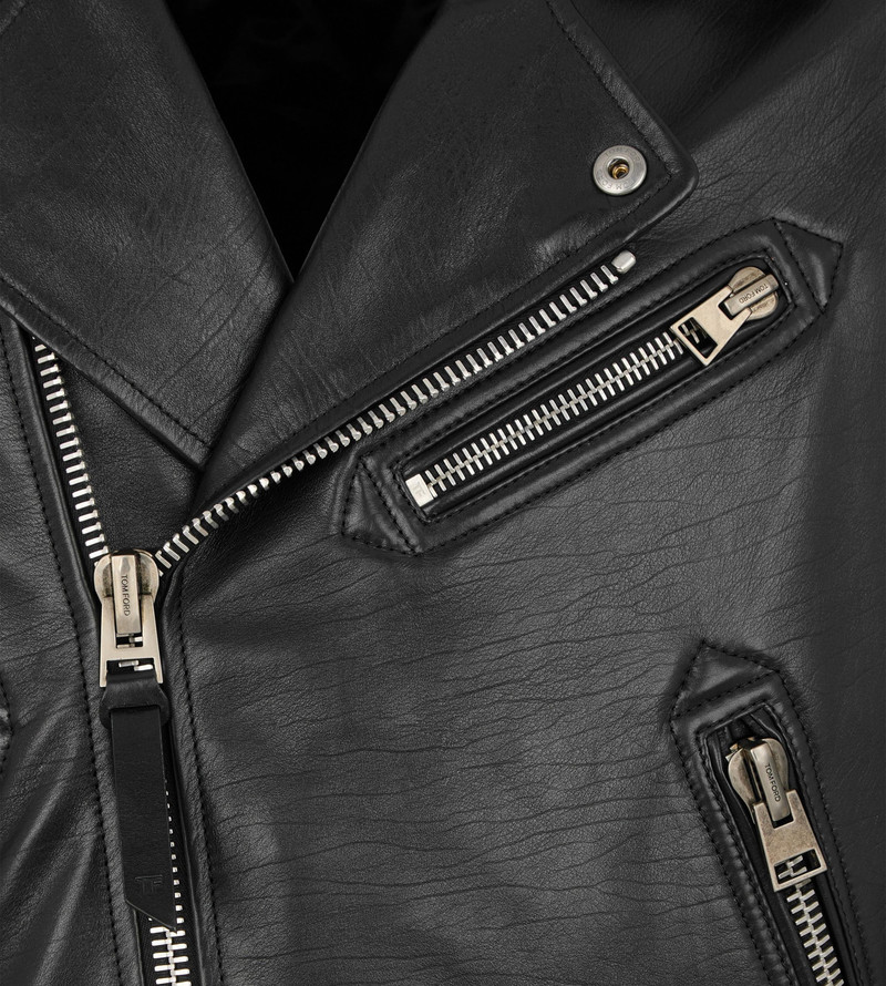 TOM FORD SMOOTH GRAIN ASYMMETRIC BIKER outlook