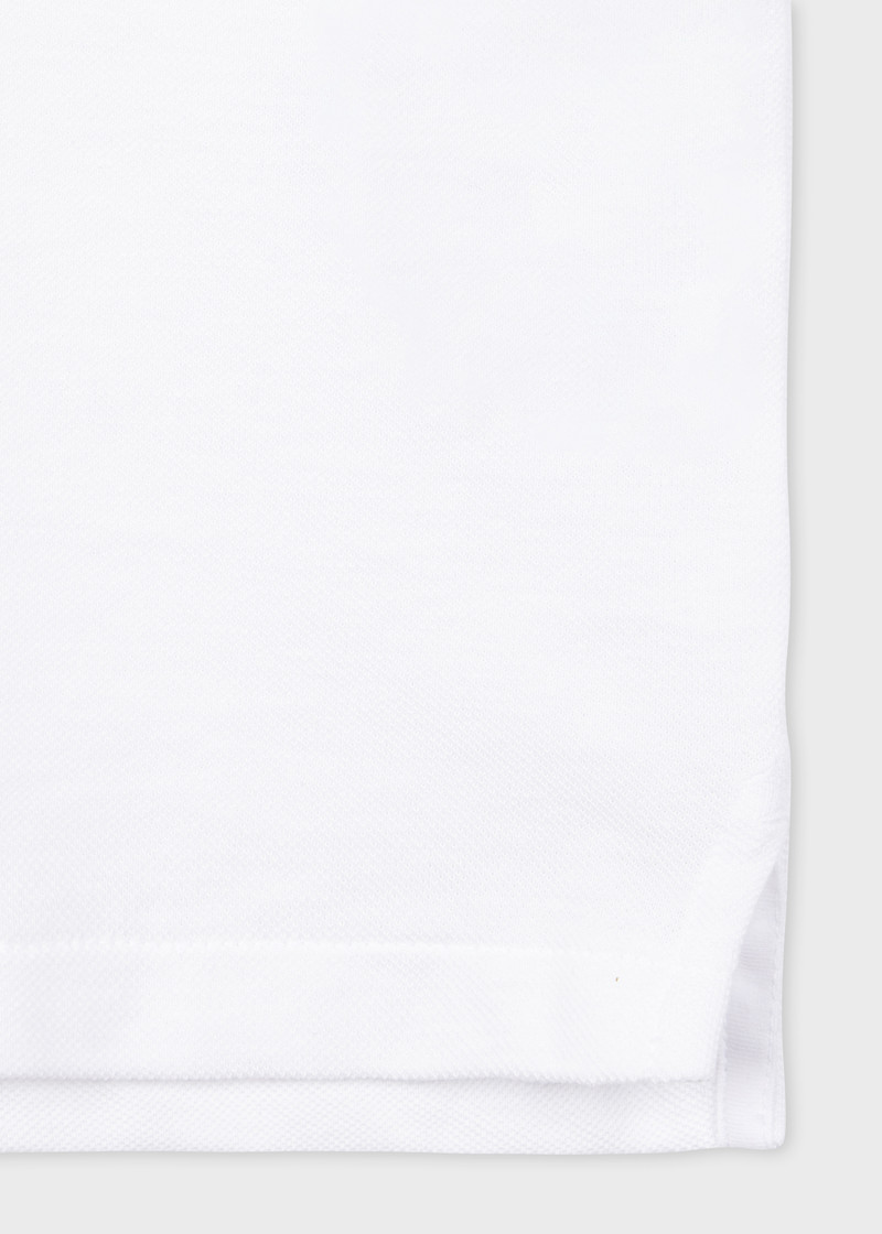 Paul Smith White Zebra Logo Polo Shirt With Contrast Tipping outlook