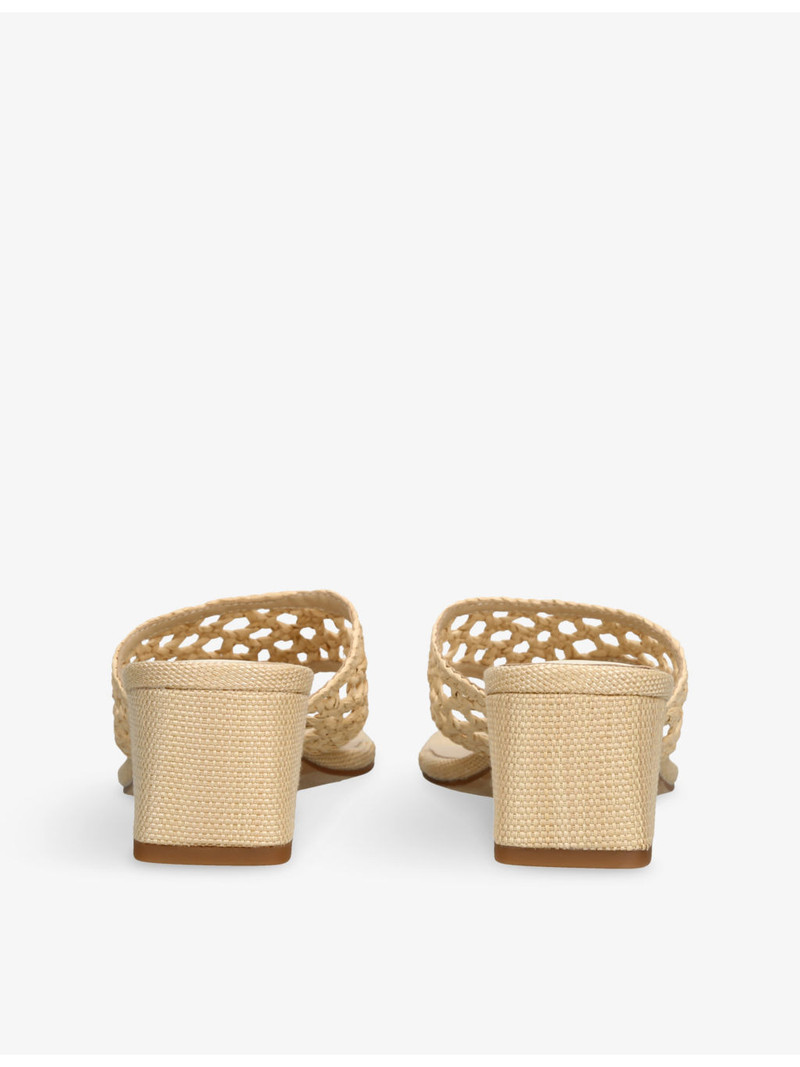 dolce vita Barlo Raffia Heeled Sandals outlook
