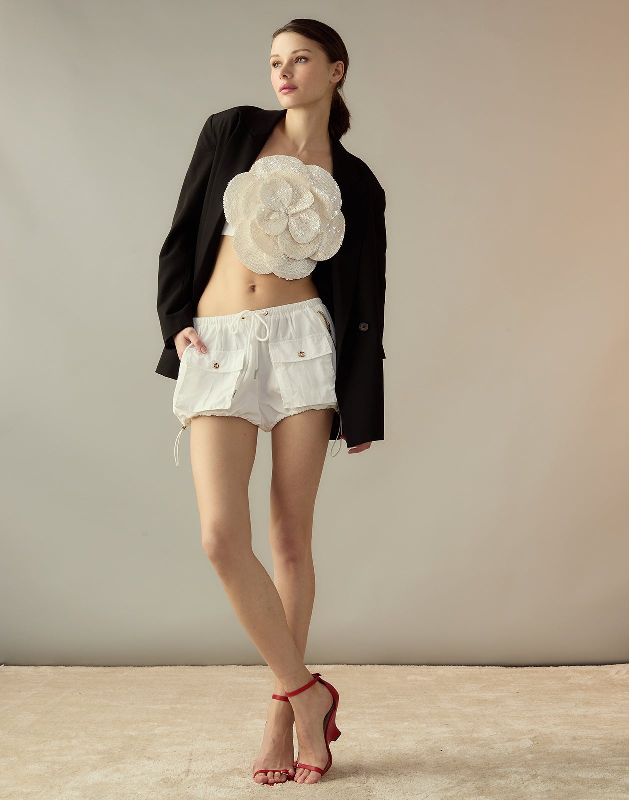 Nylon Cargo Shorts - 4