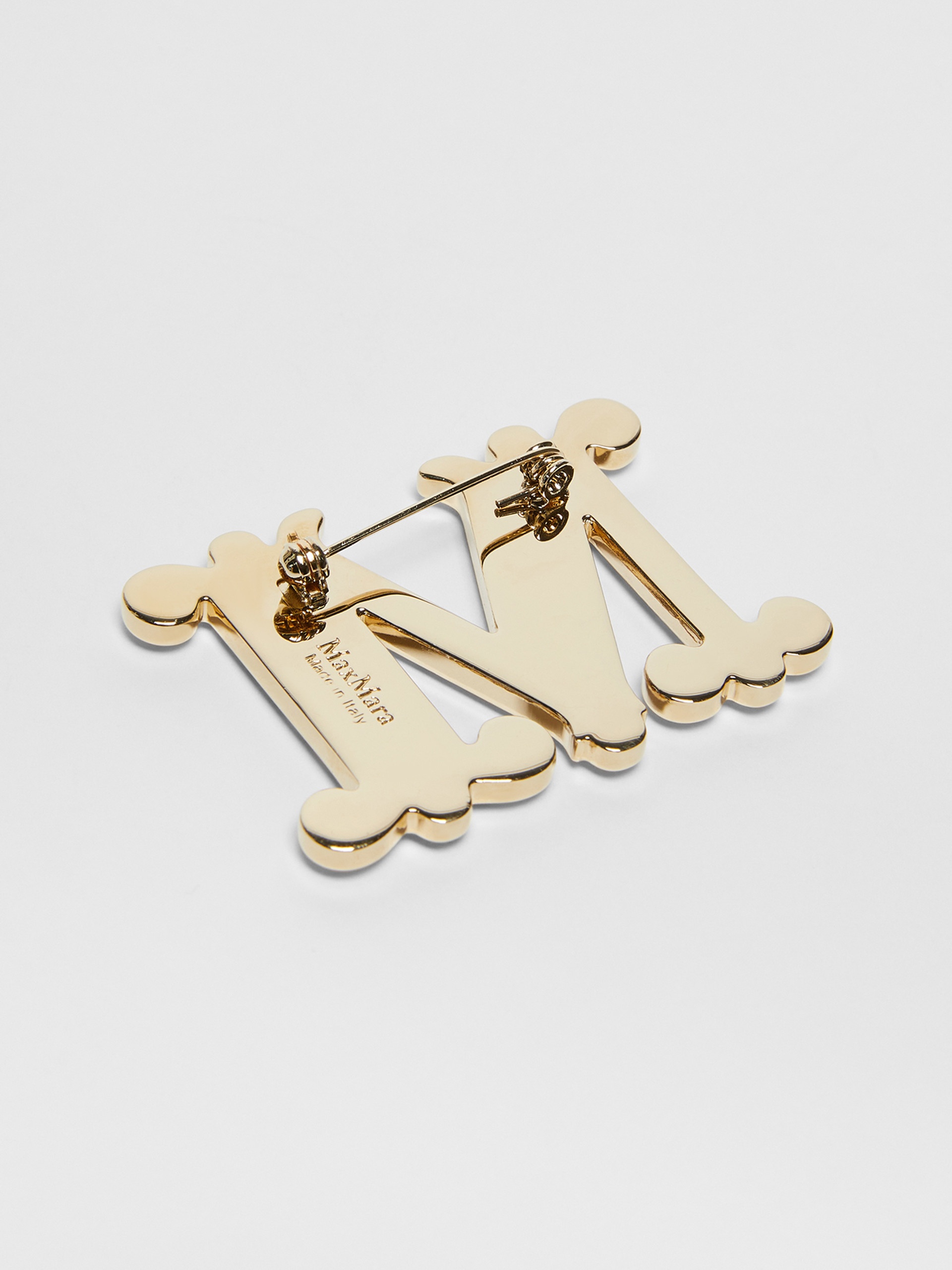 BATH2 Crystal-adorned Monogram brooch - 3