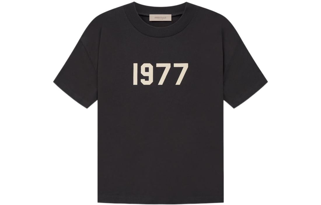 Fear of God Essentials SS22 1977 Logo Tee 'Iron' 125BT212000F - 2