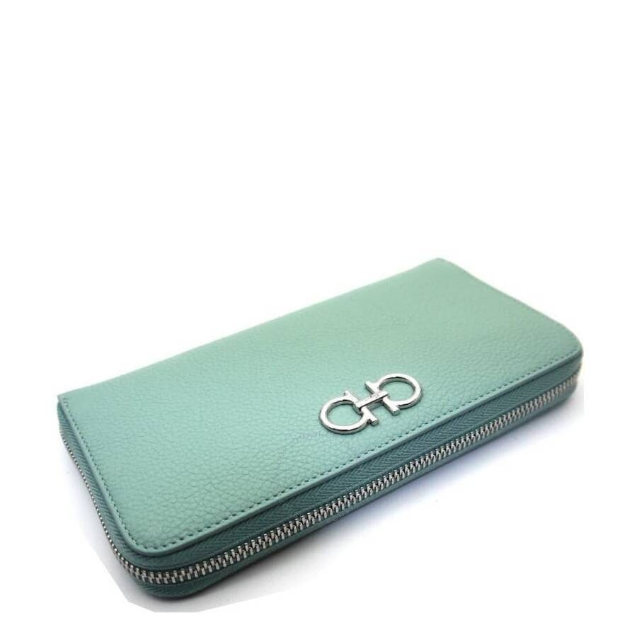 Ferragamo Gancini Detailed Zip Wallet - 2