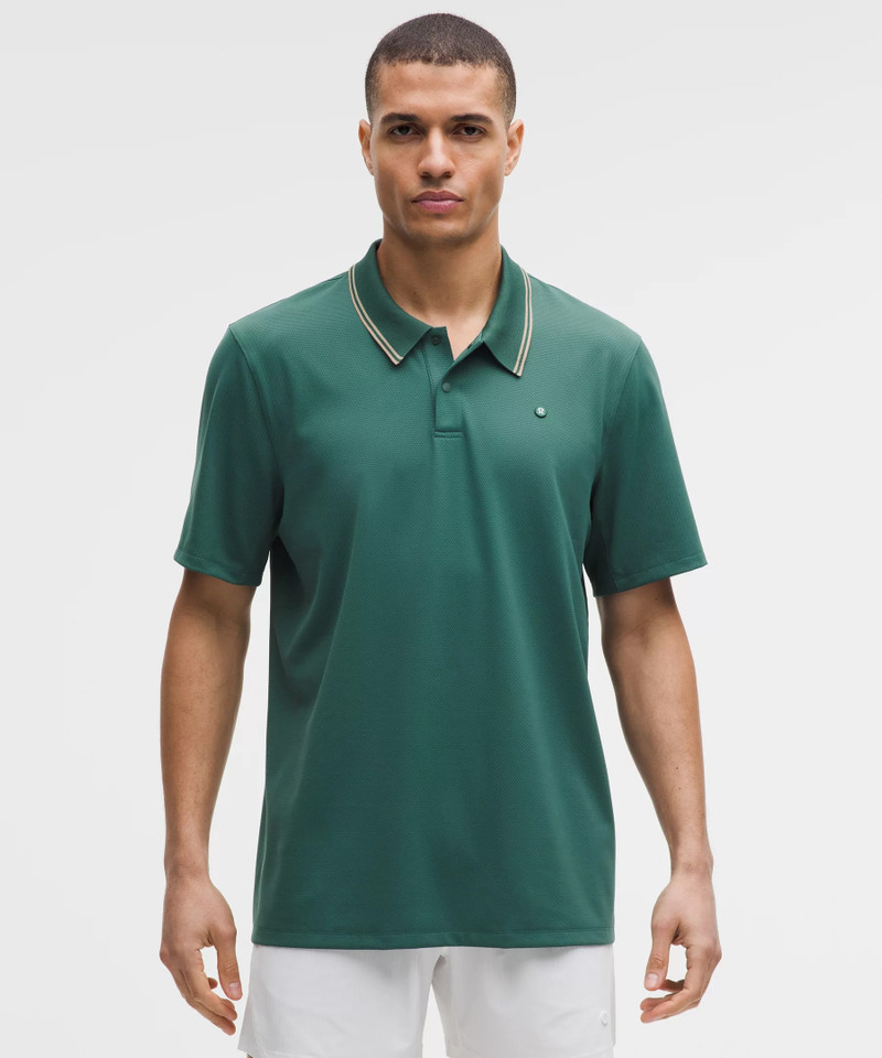 UV-Protective Short-Sleeve Polo Shirt 1