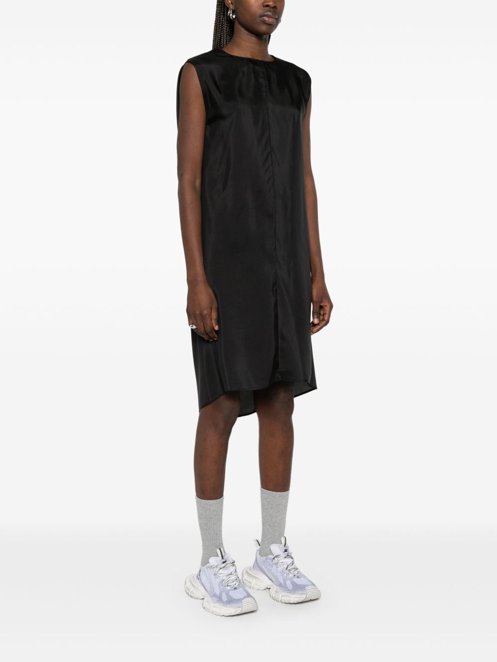 silk midi dress - 3