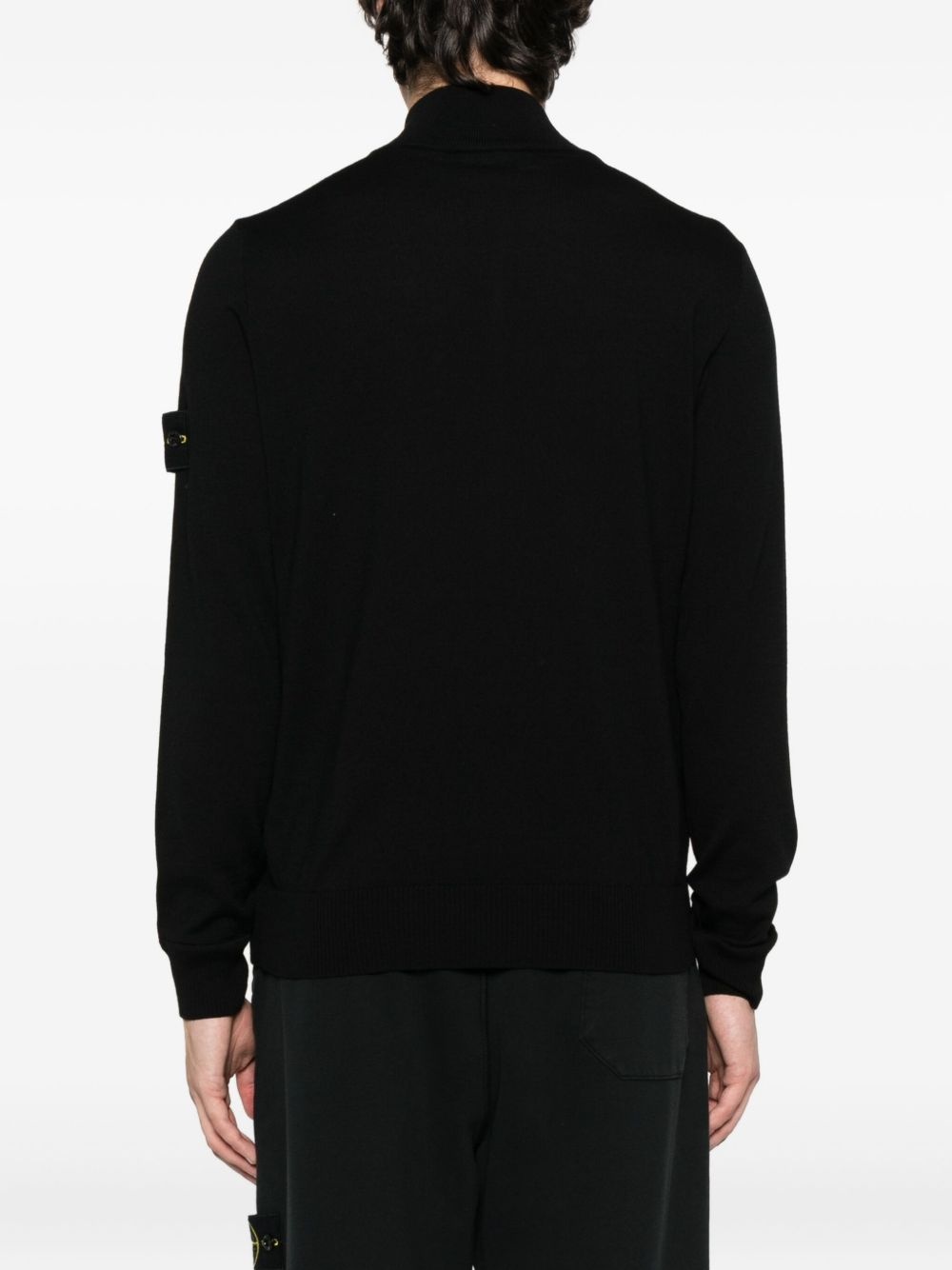half-zip wool sweater - 4