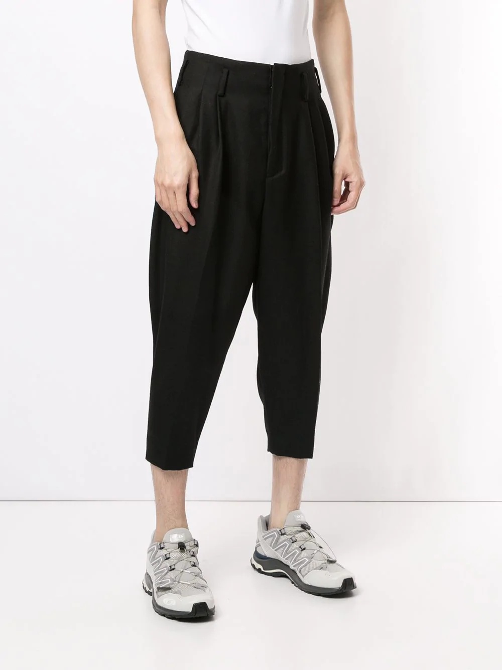 pleated waist trousers - 3