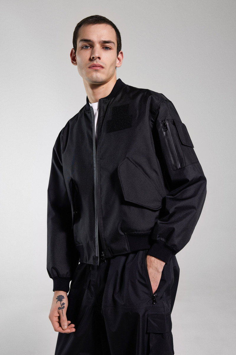 Bredsand Bomber Jacket Black 1
