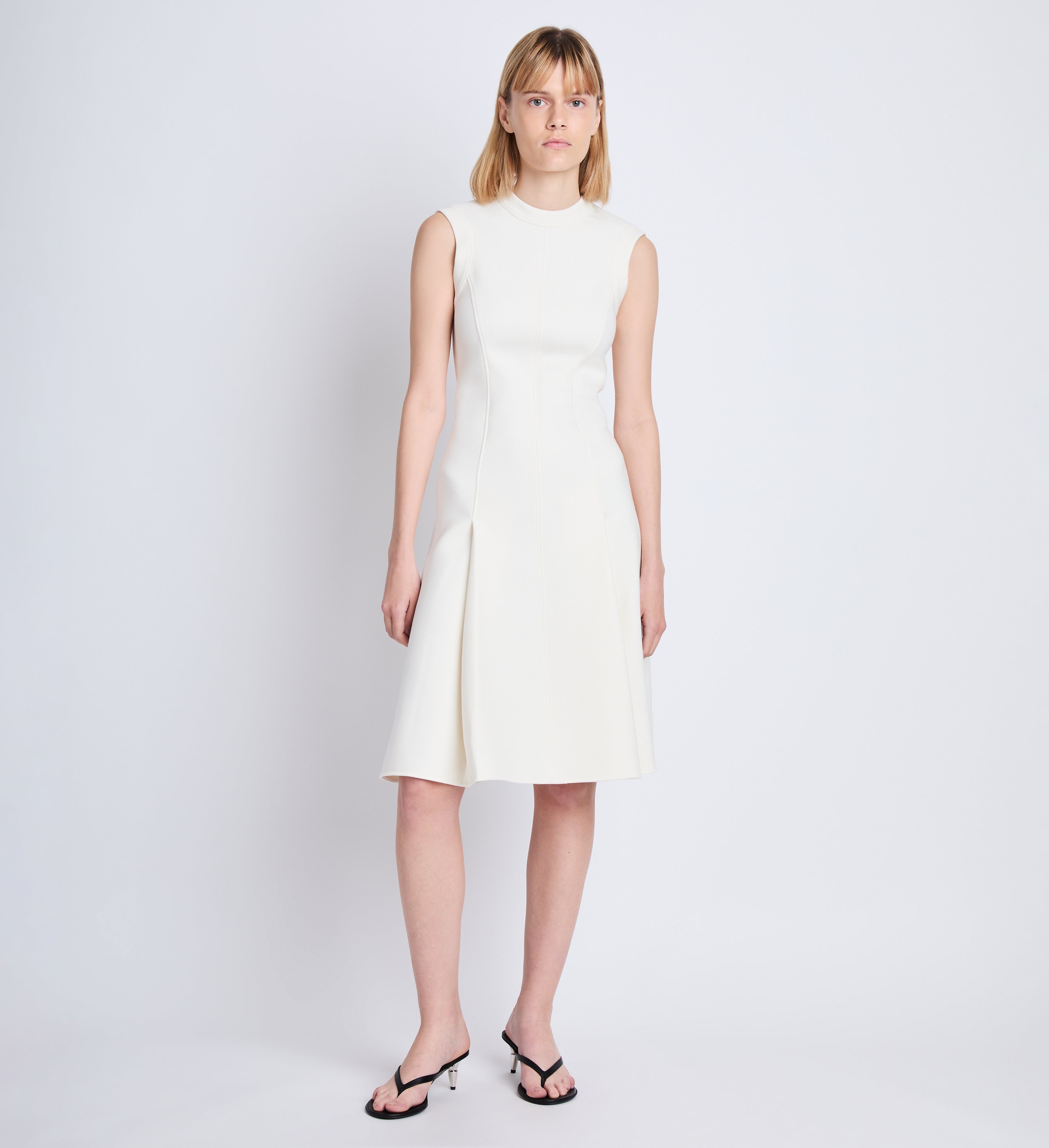 Kara Dress in Bi-Stretch Wool - 2