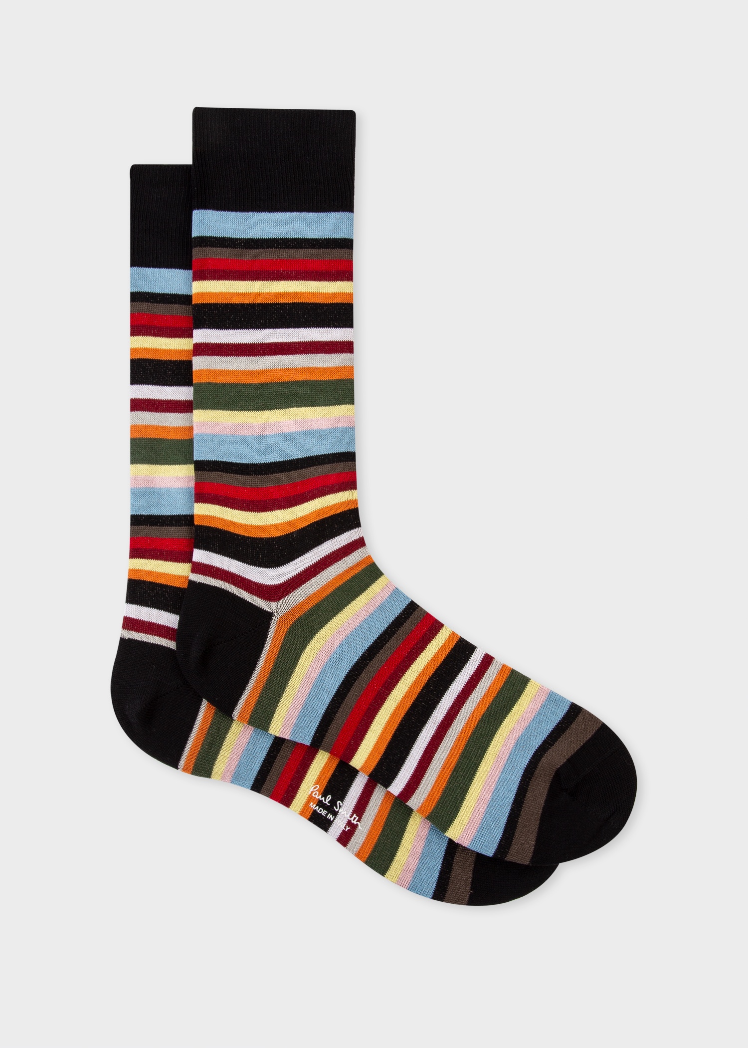 'Signature Stripe' Socks - 1