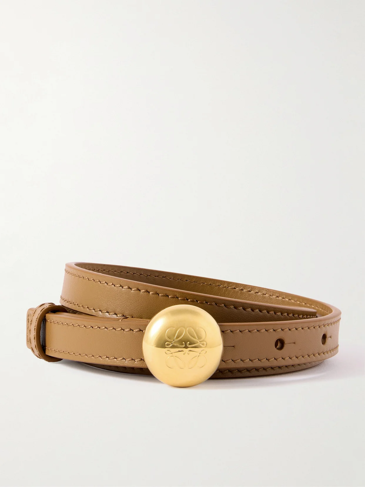 Pebble Leather Belt - 1